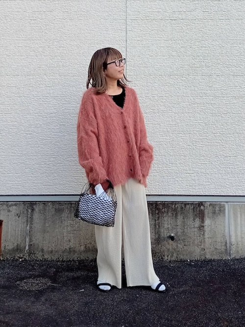 セール】シャギーニットカーディガン（カーディガン/ボレロ）｜ITEMS