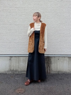 tanakaさん（レディース・150cm）の冬コーディネート