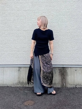 「SMELLY（スメリー）のアイテム（財布/小物）」を使った、tanakaさん（レディース・150cm）の夏コーディネート