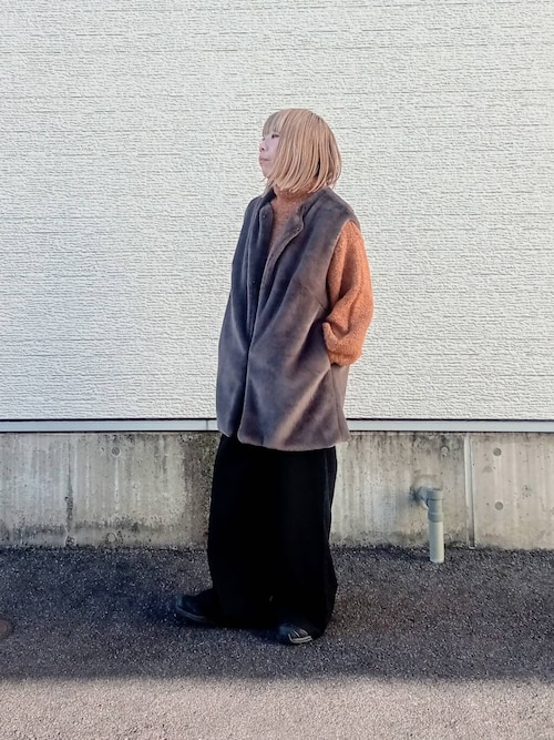 セール】フェイクファージレ（その他アウター）｜ITEMS URBANRESEARCH