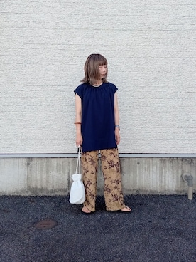 「suicoke（スイコック）のアイテム」を使った、tanakaさん（レディース・150cm）の夏コーディネート