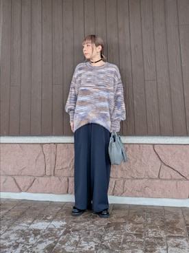 「Paraboot（パラブーツ）のアイテム（ローファー）」を使った、tanakaさん（レディース・150cm）の秋コーディネート