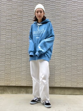 「アイテム（パーカー）」を使った、ゆさん（レディース・166cm・20代）の秋コーディネート