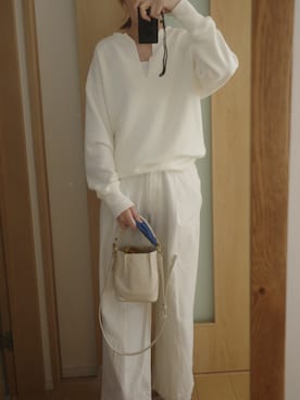 「IENA（イエナ）のアイテム（パンツ）」を使った、___2708gさん（レディース・169cm）の春コーディネート