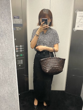 「韓国コーデ」｜「アイテム（腕時計）」を使った、___2708gさん（レディース・169cm）の夏コーディネート