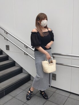 さゆみさん（レディース・163cm）の夏コーディネート