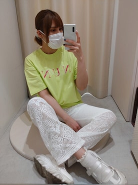 「NUN（エヌユーエヌ）のアイテム」を使った、さゆみさん（レディース・163cm）の春コーディネート