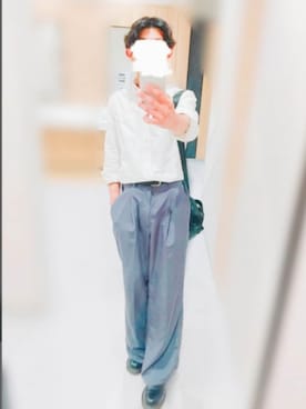 「H&M（エイチ・アンド・エム）のアイテム」を使った、hiroさん（メンズ・165cm）の春コーディネート