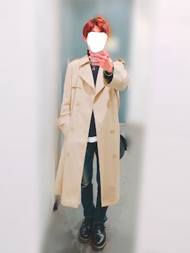 「Burner（バーナー）のアイテム」を使った、hiroさん（メンズ・165cm）の春コーディネート