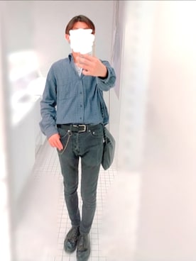 「GLOBAL WORK（グローバルワーク）のアイテム（シューズ）」を使った、hiroさん（メンズ・165cm）の春コーディネート