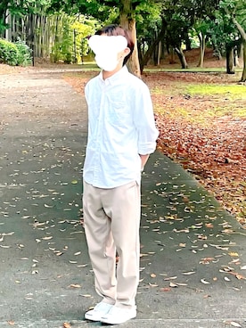 「no brand（ノーブランド）のアイテム（アクセサリー）」を使った、hiroさん（メンズ・165cm）の春コーディネート