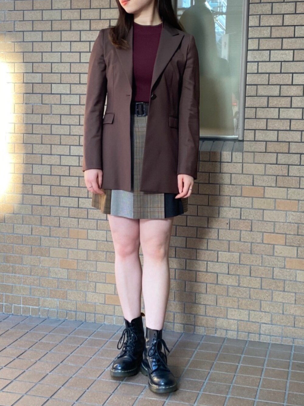 LOVELESS（ラブレス）の「レッドブラウンコンケープド ダウン 