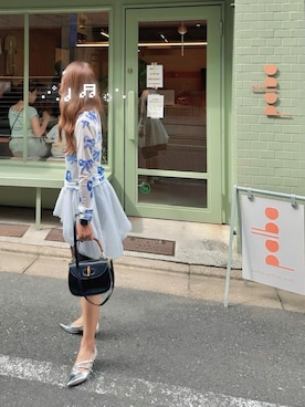 「CHARLES & KEITH（チャールズ & キース）のアイテム（パンプス）」を使った、くらげ🪼さん（レディース・154cm）の秋コーディネート