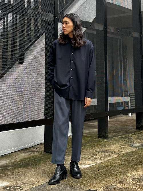 DRY KERSEY テーパードパンツ | セットアップ着用可能（スラックス