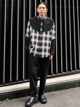 「unitedtokyo」｜takumi okamotoさん（メンズ・168cm）の秋コーディネート