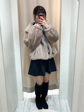 ななみんさん（レディース・158cm）の冬コーディネート