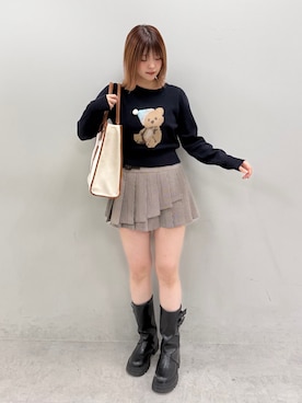 ななみんさん（レディース・158cm）の冬コーディネート