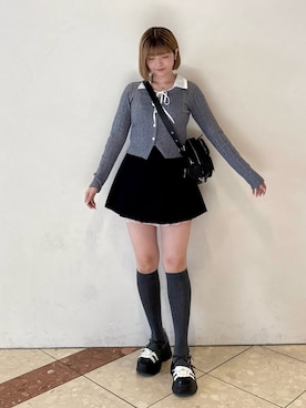 ななみんさん（骨格ストレート・レディース・158cm）の秋コーディネート
