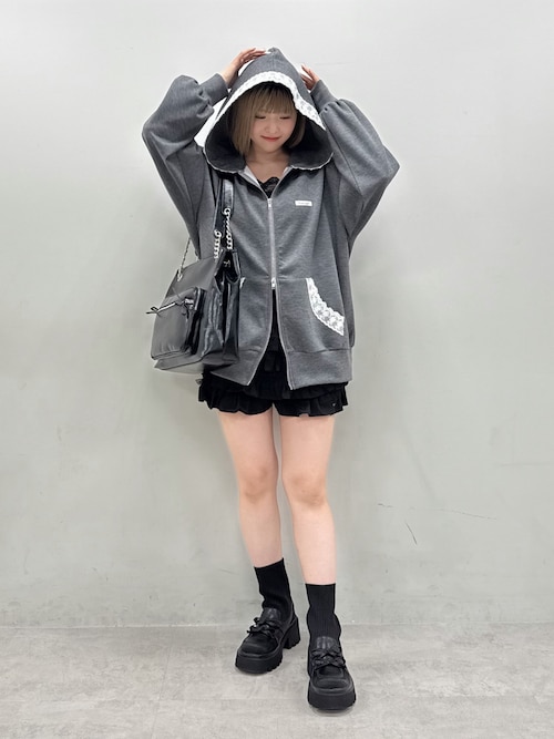 =Olive=ページ セール】レース付きZIPパーカー（パーカー）｜OLIVE des OLIVE