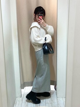 ななみんさん（レディース・158cm）の冬コーディネート