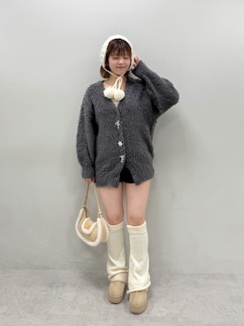 「アイテム（サンダル）」を使った、ななみんさん（レディース・158cm）の秋コーディネート