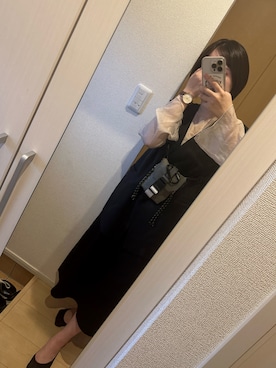 「SENSE OF PLACE by URBAN RESEARCH（センスオブプレイスバイアーバンリサーチ）のアイテム（その他アウター）」を使った、ミクさん（レディース・162cm）の秋コーディネート