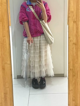 「SUPERGA（スペルガ）のアイテム」を使った、shioさん（レディース・152cm）の秋コーディネート