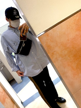 「Saint Laurent（サンローラン）のアイテム（バッグ）」を使った、だぁくんさん（メンズ・172cm）の春コーディネート