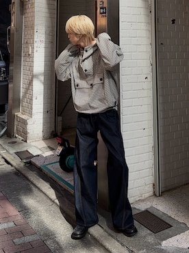 がんさん（メンズ・177cm）の春コーディネート