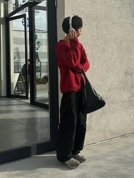 がんさん（メンズ・177cm）の冬コーディネート