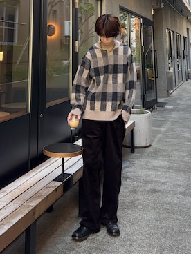 「シンプルおしゃれが好き」｜がんさん（メンズ・177cm）の秋コーディネート