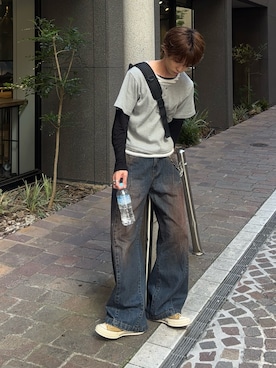 がんさん(メンズ・177cm)の夏コーディネート