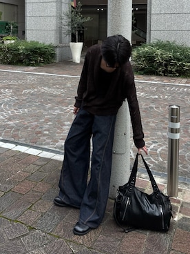 「JIEDA（ジエダ）のアイテム」を使った、がんさん（メンズ・177cm）の秋コーディネート