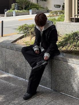 「アイテム（テーラードジャケット）」を使った、がんさん（メンズ・177cm・20代）の秋コーディネート