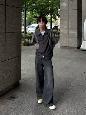 「epnok（エプノック）のアイテム」を使った、がんさん（メンズ・177cm）の夏コーディネート