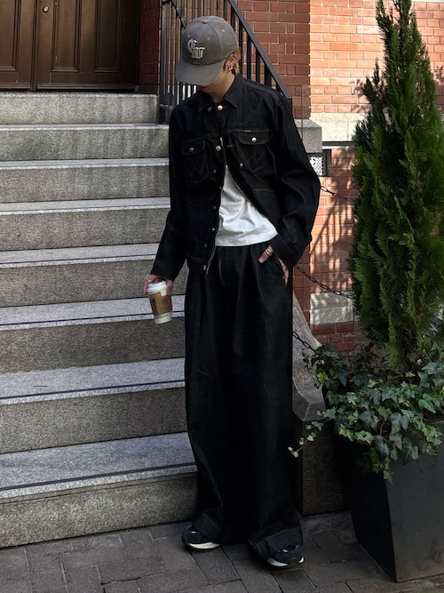 Wrangler × CamphorWood 】custom 2way trucker denim jacket【124MJ