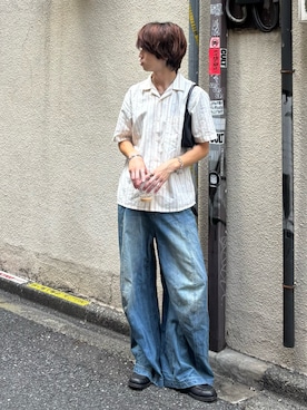 「ANEDIST（アンディスト）のアイテム」を使った、がんさん（メンズ・177cm）の秋コーディネート