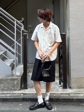 がんさん（メンズ・177cm）の夏コーディネート