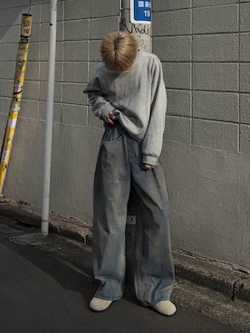 「THE BOLDMAN（ザ ボールドマン）のアイテム」を使った、がんさん（メンズ・177cm）の冬コーディネート