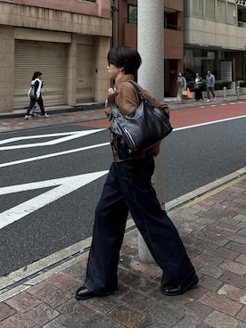 「JIEDA（ジエダ）のアイテム」を使った、がんさん（メンズ・177cm）の秋コーディネート