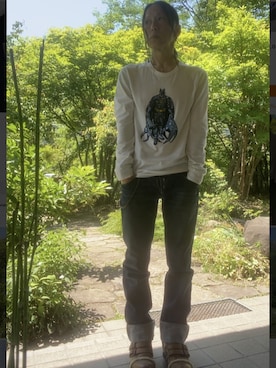 「RRL（ダブル アール エル）のアイテム（財布/小物）」を使った、shin5netさん（メンズ・167cm）の春コーディネート