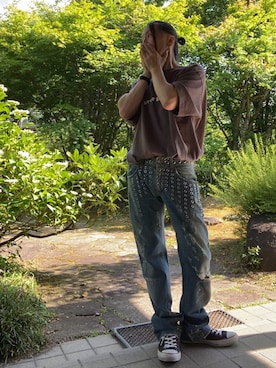 「DOLCE&GABBANA（ドルチェアンドガッバーナ）のアイテム」を使った、shin5netさん（メンズ・167cm）の夏コーディネート