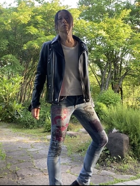 「LEMAIRE（ルメール）のアイテム（スリッポン）」を使った、shin5netさん（メンズ・167cm）の春コーディネート