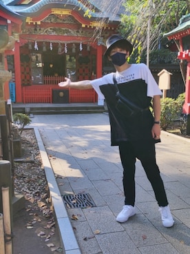 「bajra（バジュラ）のアイテム」を使った、リンムーさん（メンズ・178cm）の秋コーディネート