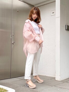 rina momiuraさん（レディース・157cm）の春コーディネート