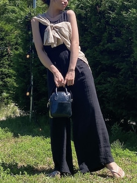 rina momiuraさん（レディース・157cm）の夏コーディネート