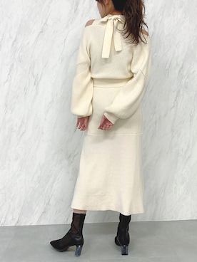 rina momiuraさん（レディース・157cm）の冬コーディネート