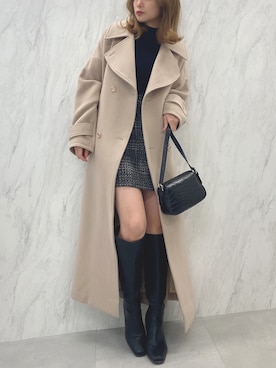 rina momiuraさん(レディース・157cm)の秋コーディネート