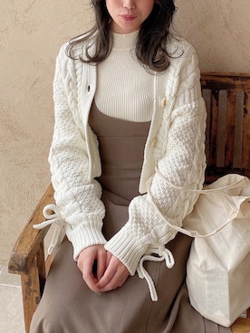 rina momiuraさん(レディース・157cm)の冬コーディネート