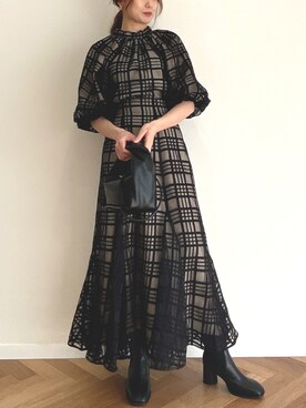 rina momiuraさん（レディース・157cm）の夏コーディネート